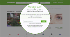 Desktop Screenshot of groupon.nl